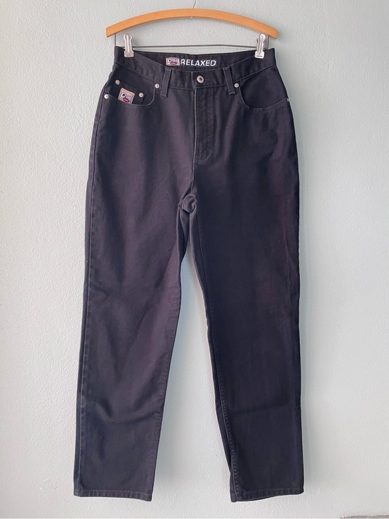 Cruel Girl Denim - Cruel Girl | 90s Y2k Black Curvy High-Rise Straight Leg Jeans